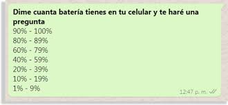 Check spelling or type a new query. Los 25 Mejores Retos Y Desafios Para Whatsapp Apptuts