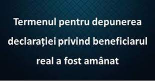 Senatul a adoptat initiativa legislativa care tot prin acest proiect este propusa eliminarea depunerii declaratiei anuale si mentinerea doar a obligatiei de a depune o declaratie privind. Termen Depunere DeclaraÈie Beneficiar Real AsociaÈii FundaÈii SocietÄÈi Theexperts Ro