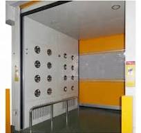 stainless steel automatic rolling door modular cargo air ...