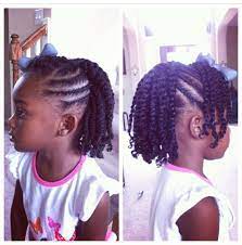 This hairstyle is one of the most popular options when it comes to natural hair twist styles. Flat Twist Hairstyles Kids Hairstyles Natural Hairstyles For Kids