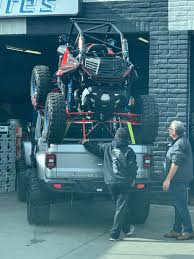 So you can afford a new lifted Gladiator and a new Rzr but not a flatbed?  Im sorry but youre not cool. Ive seen safer $5 hookers. :  rJustrolledintotheshop