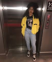 90 Fashion Black And Yellow Graphic Tee Pin By Jassss On Fashion 90s Fashion Outfits Fashion 90s Fashion