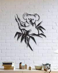 Our wall art makes the ideal gift for weddings, housewarmings, birthday, anniversary and christmas! Koala Metal Wall Art Christmas Gifts Animals Metal Art Wall Decor Ideas Mother S Day Gift Living Room Wall Decor Metal Wall Hanging Metal Wall Hangings Metal Wall Art Metal Walls