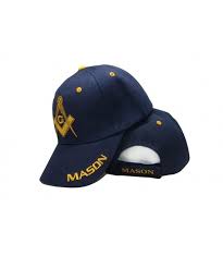 Blue And Gold Mason Masons Freemason Masonic Lodge Ball Cap 3d Embroidered Hat C9186dt9r67 Hats For Men Ball Cap Embroider Hat