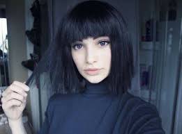 Bettie Bangs Blunt Hair Styles Grunge Hair Short Hair Styles