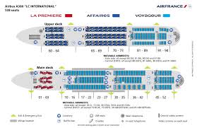 Air France A380 Seatmap Air France Airbus A380 A380 Aircraft