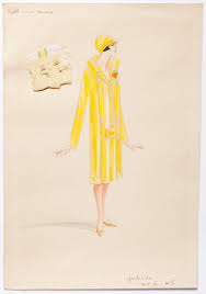 Charles Lemaire For George Gershwins Musical Tell Me More Costume Design Art Deco Fashion Costumes Around The World