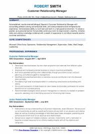 A bank account manager is usually the first person a new customer comes in contact with at a bank branch. Relationship Manager Resume Samples Qwikresume