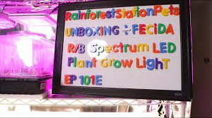 Along with horticultural lighting, it also offers a wide array of other gardening products, including. Unboxing The Fecida 50 Watt Red Blue Spectrum Led Plant Grow Light Youtube