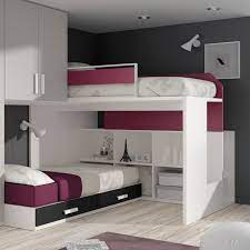Find your corner bunk bed easily amongst the 19 products from the leading brands (mistral, ros,.) on archiexpo, the architecture and design specialist for your professional purchases. Corner Bunk Bed Touch 45 Ros 1 S A Single Contemporary With Storage Compartment