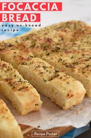 Easy Focaccia Bread No Knead Recipe Make 2 Loaves Recipe Focaccia Bread Recipes Easy Recipes For Beginners