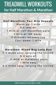 Treadmill Workouts For Race Training From The 5k To Marathon