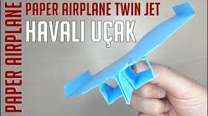 Kagit Ucak Twin Jet Bolum 190 Jetler Ucak Origami