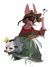 Freddy Vs Jason Freddy Krueger Jason Voorhees Horror Characters Horror Characters Horror Movie Art Horror Freaks