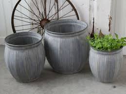 Zink Ubertopf Pflanztopf Blumentopf Vintage Shabby Chic Industrial Landhaus Ebay Ubertopf Blumentopf Vintage