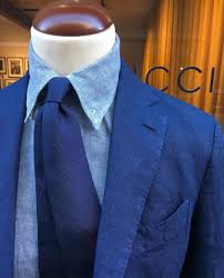 Agnelli Esque Blue Linen Suit Linen Suit Men Suits Blue