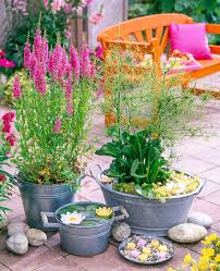 Belle plante aquatique 6 lettres. 3 Jardinieres De Terrasse Pour Plantes Aquatiques Detente Jardin
