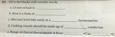 An act of stealing food from the same species. Q4 Fill In The Blanks With Suitable Words A S I Unit Of Heat Is B Heat
