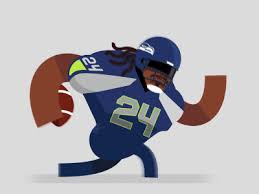 Seattle seahawks running back marshawn lynch is a big fan of skittles, and the fans love to reward him after big plays. Beast Mode Gif On Imgur