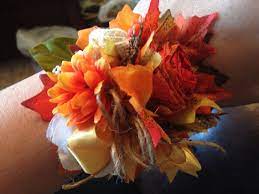 Fall Wedding Wrist Corsage In Fall Flowers With Burlap And Twine From Twigs Nest Designs Fall Wedding Bouquets Corsage Wedding Boutonniere Wedding Fall