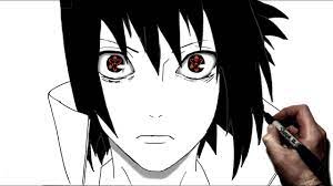 How To Draw Sasuke (Eternal Mangekou) | Step By Step | Naruto - Youtube