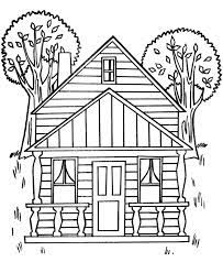 Collection of scary monster coloring pages (60) line drawing haunted house witch coloring pages printable Monster House Coloring Pages Coloring Home