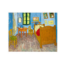 Le reflet du mal être. Carte Double Avec Enveloppe Van Gogh La Chambre Boutiques De Musees