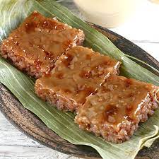 Get This Easy Biko Recipe A Rice Cake Filipino Delicacy From Glutinous Rice Cooked In Coconut Milk And Brown Sugar Topped With Biko Recipe Rice Cakes Recipes