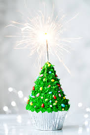 Christmas Tree Cupcake A Subtle Revelry
