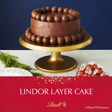 Lindt The Season Lindor Layer Cake Lindt Chocolate Recipes Lindt Chocolate Cake Lindt Cake