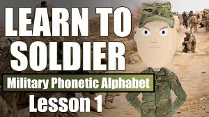 British forces adopted the raf phonetic alphabet, which is similar to the phonetic alphabet used by the royal navy during world war i. Learn To Soldier Military Phonetic Alphabet Youtube