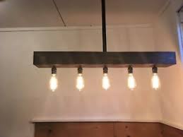 Rustic Lighting 5 Light Wood Beam Ebay