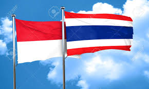 Indonesia is the largest and most populous country in southeast asia. Indonesia Flag With Thailand Flag 3d Rendering Stock Photo Picture And Royalty Free Image Image 58597795