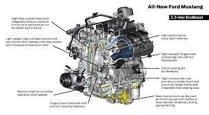 The base 85ps version of this engine manages 58.9mpg and 110g/km. A Simple Guide To The 2015 Ford Mustang 2 3 Liter Ecoboost Engine Autoevolution