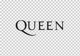 Queen music group logo with black letters on white background. Queen Logo Png Clipart Area Black Black And White Brand Calligraphy Free Png Download