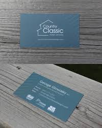 Country Classic Home Designs Business Cards By Gibbous Via Creattica Business Card Design Business Design Business Card Template Design