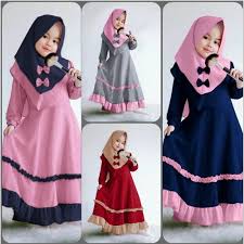 Sms / wa cs1 (fitri) : Gamis Anak Perempuan 3th 4th 5th 6th 7th 8th 9th Baju Muslim Anak Murah Shopee Indonesia