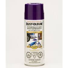 Rust Oleum Metallic Enamel Paint 312 G Deep Purple 242695 Rona
