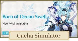 Gacha Simulator For Eula S Banner Born Of Ocean Wishing Simulator Genshin Impact Gamewith