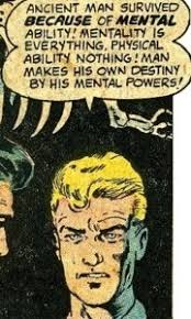 Mark Trask (1950s man in prehistoric jungle)