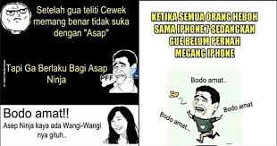 Pinjam pacarnya dong sehari, mau malam mingguan nih. 10 Gambar Meme Bodo Amat Ini Bikin Kamu Terbebas Dari Semua Masalah Di Dunia Ini Paling Seru