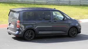 Vw's transporter series is actually the direct successor to the microbus, with the original t1 generation first sold here as the bus. New 2021 Volkswagen Transporter T7 Spied At The Nurburgring Auto Express