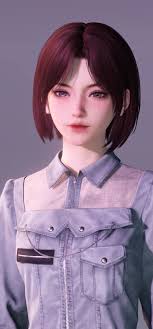 Here is my Alexi (newest version of Nekoda) with four different hairstyles  Which suits her best?