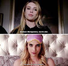 Hey, girl, can i just ask you. Image About Quotes In Scream Queens By Geekfox
