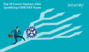 Career Options After Csir Net Exam Qualification Top 10 List In Today S Time Every Life Science Student Is Aware Of Net Exam Career Options Science Student