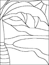 Schools are out and kids are bored. Stained Glass Window Template Coloring Home