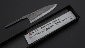 Some Of The Detailed Photos From Jiro 1 Every Knife Comes With Paper Which Wrote Down The Serial Number Shape Type Of Steel Type Knife Jiro Japanese Knife
