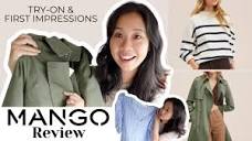 MANGO CLOTHING REVIEW | Try-On & First Impressions | NEW IN AUTUMN ...