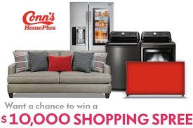 7s Www Conns Com Shopping Spree Sweeps New Stores Win 10 000 Conn S Homeplus Shopping Spree Connshomeplus Sweepstake Shopping Spree Shopping Sweepstakes