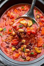 Olive garden crock pot pasta e fagioli. Slow Cooker Pasta E Fagioli Soup Healthy Olive Garden Copy Cat Recipe